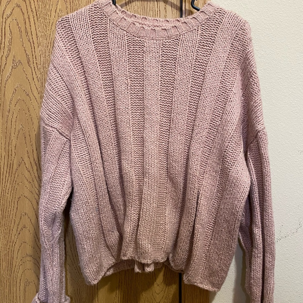 Pink Sweater